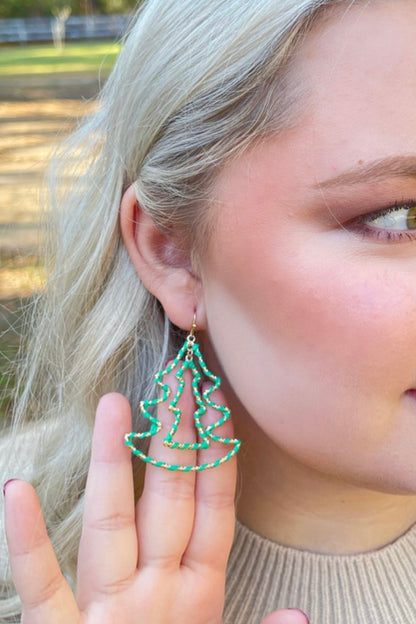 Christmas Tree Earrings